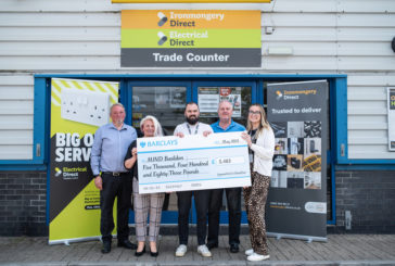 IronmongeryDirect and ElectricalDirect donate over £5,000 to local mental health charity