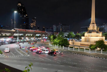 CU Phosco Lighting Energy-Efficient LED Solution Transforms Bangkok's Landmark Roundabout