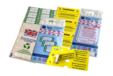 NEW! High-quality electrical warning labels are now available from Docs-Store