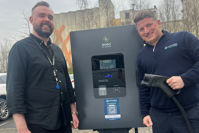 evec partners with Connekt to enhance its EV charging solutions