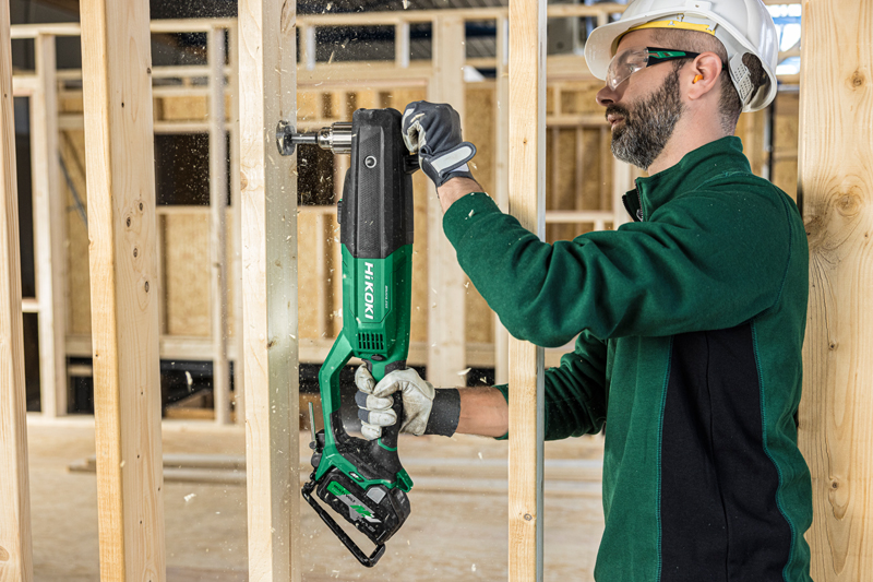 HiKOKI Power Tools launches the 36V Cordless 1/2″ High Torque Right Angle Drill