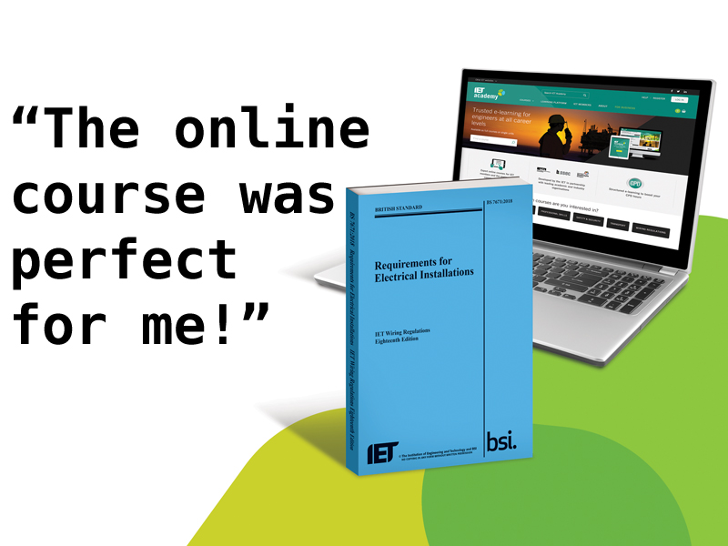 Product Test: IET online 18th Edition training