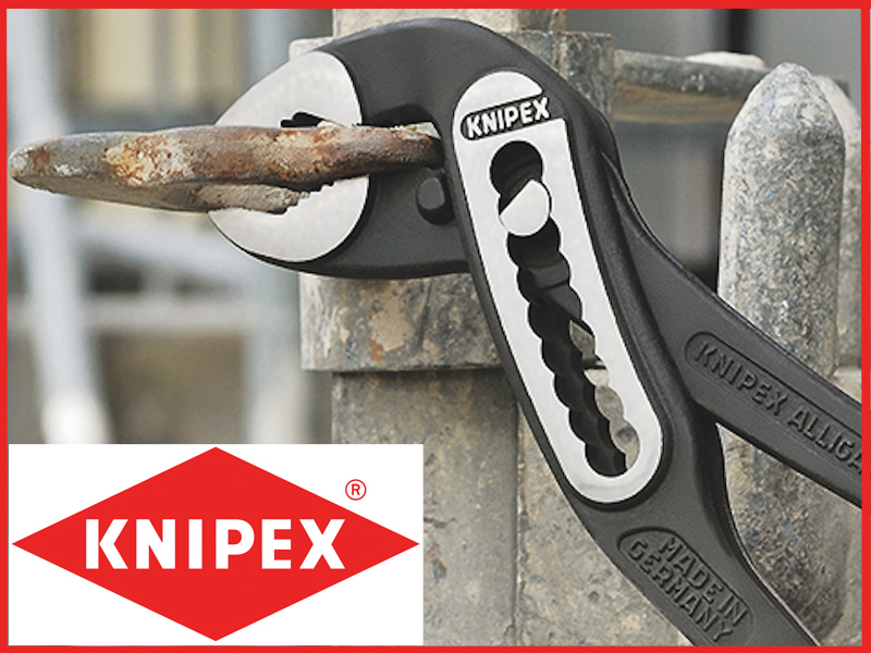 The KNIPEX Alligator has 30% more gripping capacity