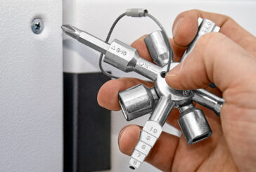 Meet the Knipex TwinKey® - the only control cabinet key you will ever need!