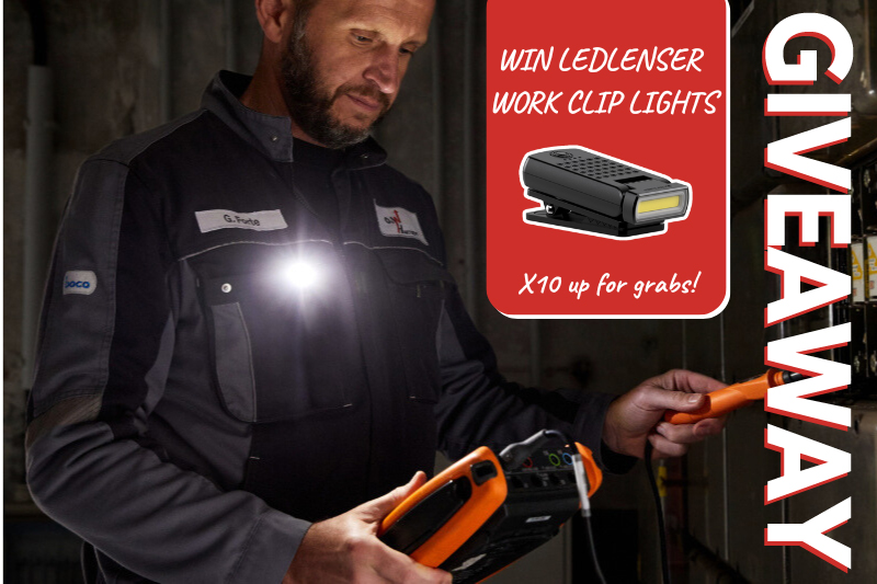 Win! Ledlenser Work Clip Lights to be Bagged!