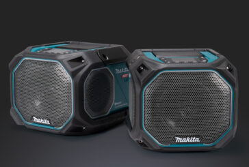 Makita provides the soundtrack to your day with its new battery powered Bluetooth speaker