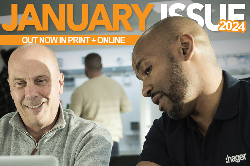 Professional Electrician & Installer January 2024 issue – out now in print and digital