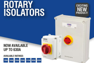 Proteus Isolators now available up to 630A