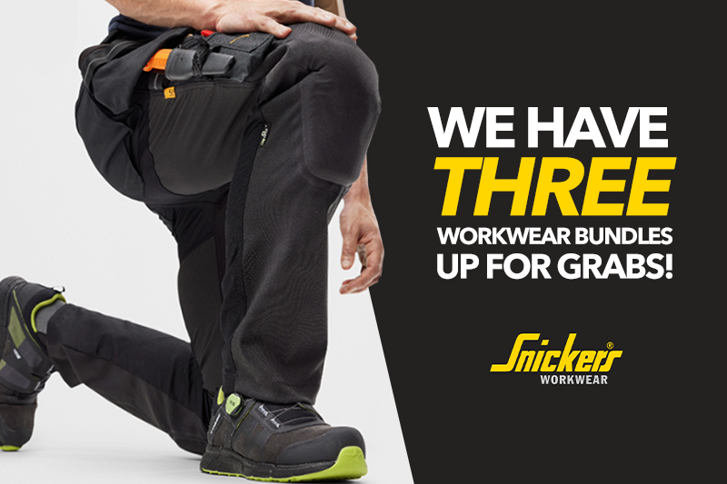 WIN! Get Kitted Up With The Ultimate Snickers Workwear Bundle – Worth Over £500!
