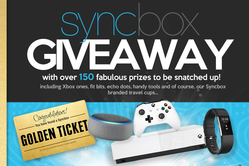 Syncbox Golden Ticket Giveaway!