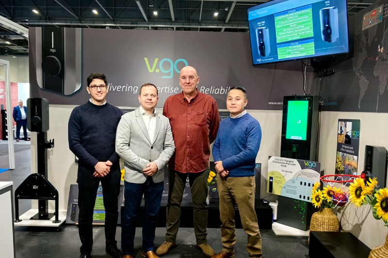 EV Charger Manufacturer V.Go Partners with Radius Charge EV Solutions