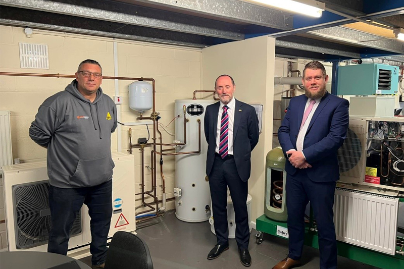 Walsall Training Centre welcomes local MP